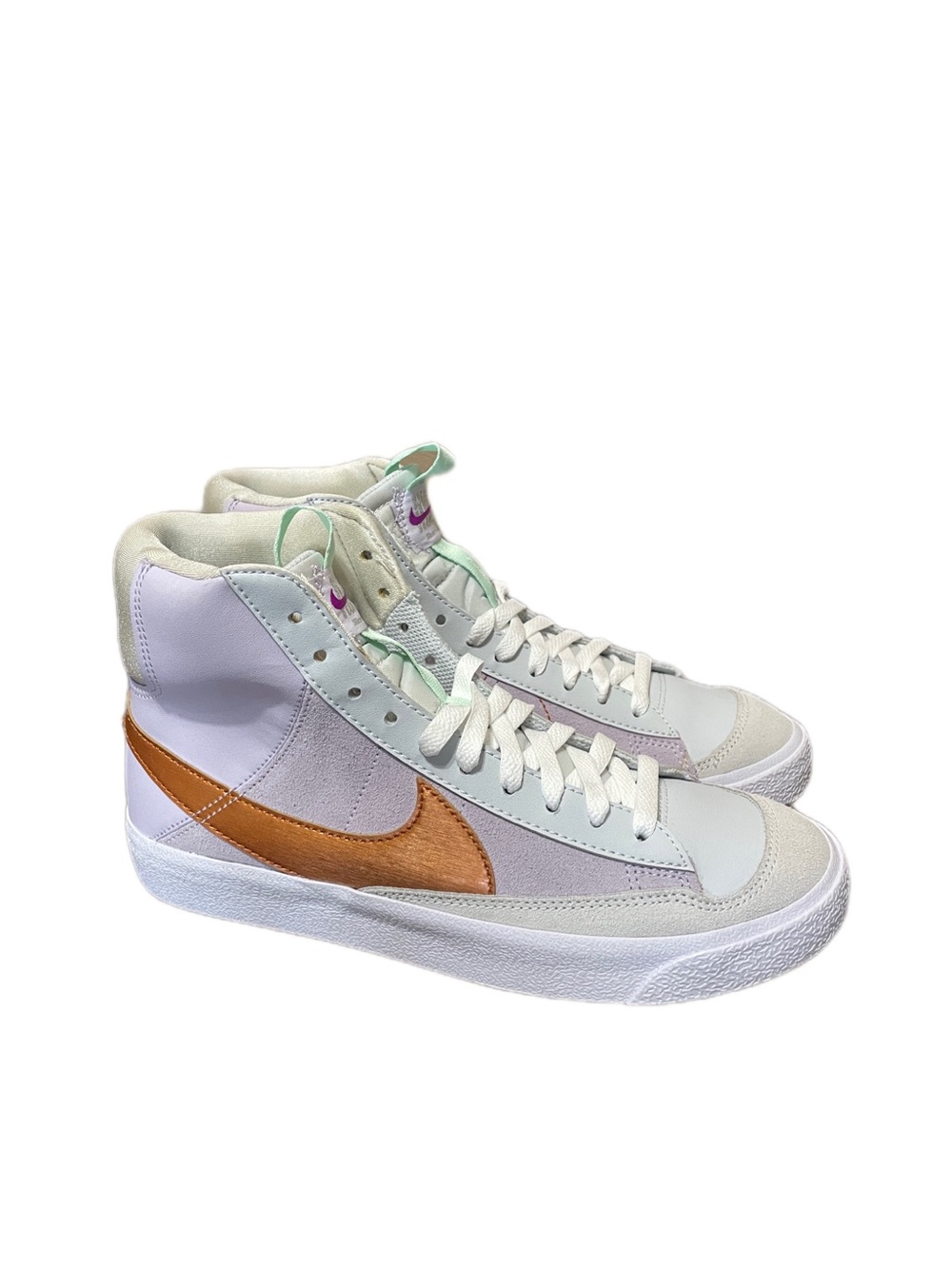 Nike Blazer Mid 77 Barely Grape Metallic Copper Size 7Y Unisex New
